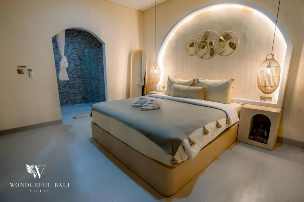 Second ensuite bedroom, 3-bedroom modern villa in Ungasan, Bukit