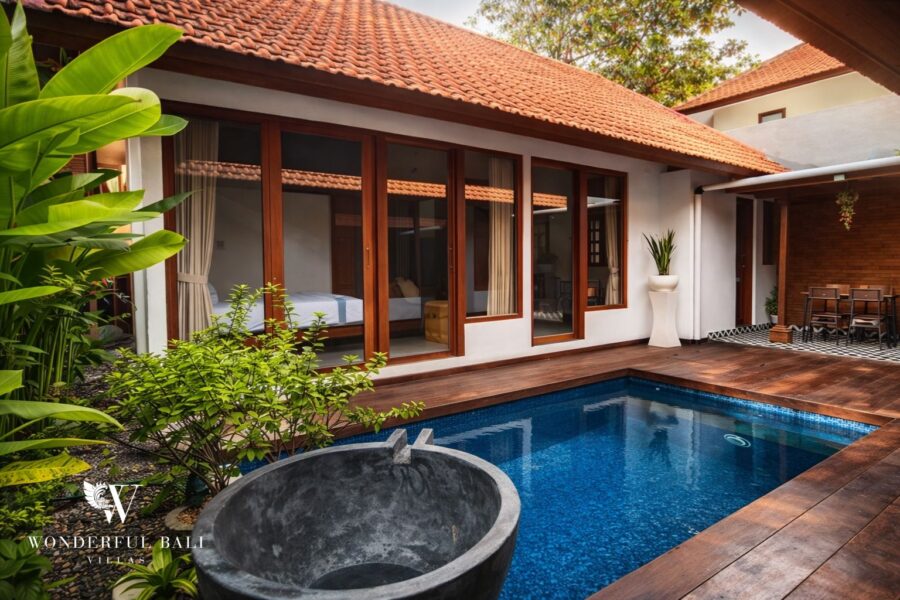 2BR Pool Garden Balinese Villa in Sanur