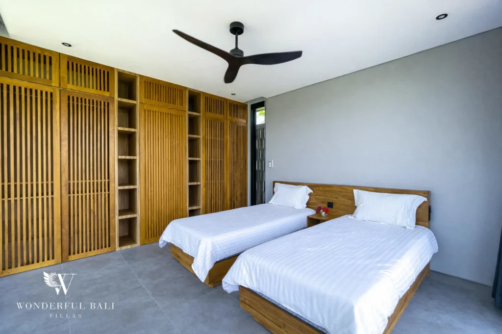 Fourth ensuite bedroom in a four-bedroom villa, Pererenan