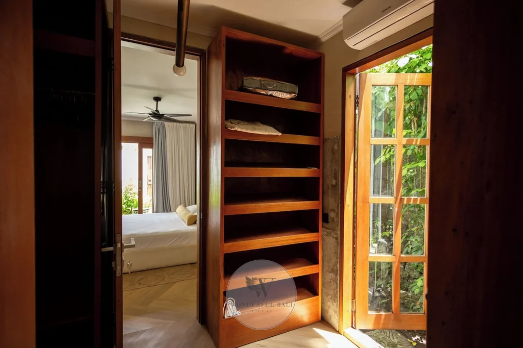 Storage cupboard / utility area, three-bedroom villa in Umalas