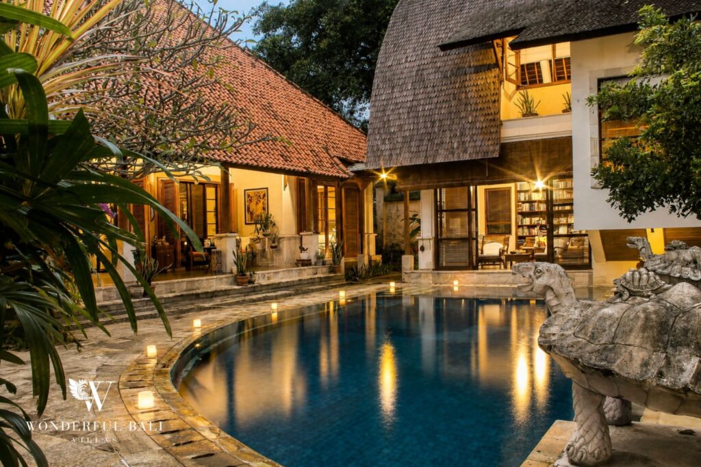 4BR Western Colonial Designed Villa in Saba, Gianyar photo 1
