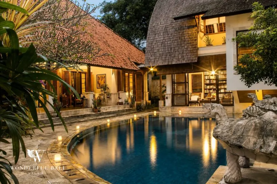 4BR Western Colonial Designed Villa in Saba, Gianyar