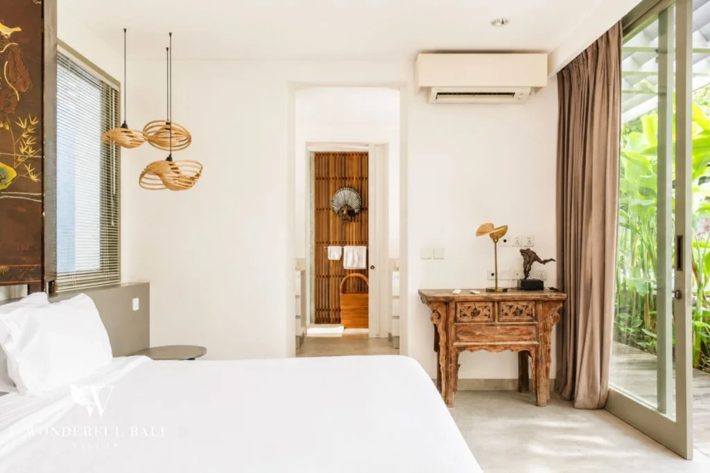 monthly villa rental Umalas — bedroom ensuite bathroom