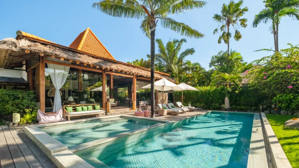 12-metre private pool at Villa Desa Roro Dua, Berawa