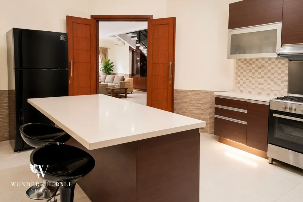 monthly villa rental sanur — kitchen island bar stools