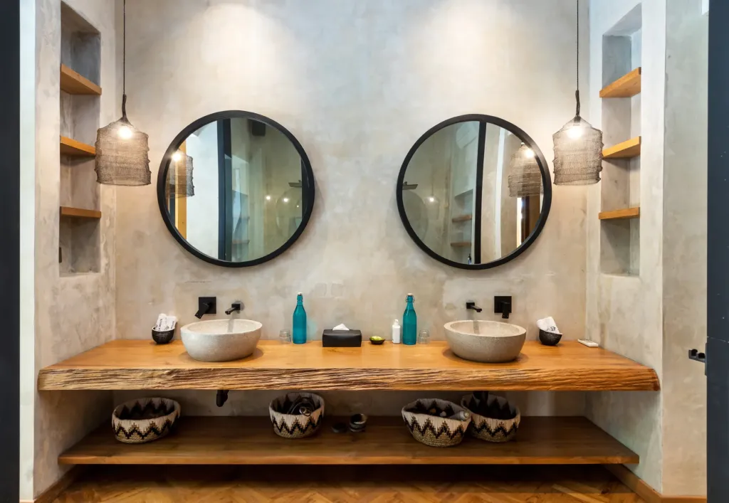 Master suite at Villa Wolfe, Seminyak