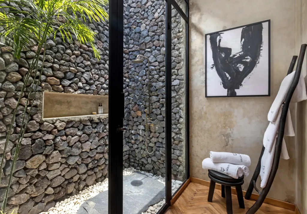 Master suite at Villa Wolfe, Seminyak