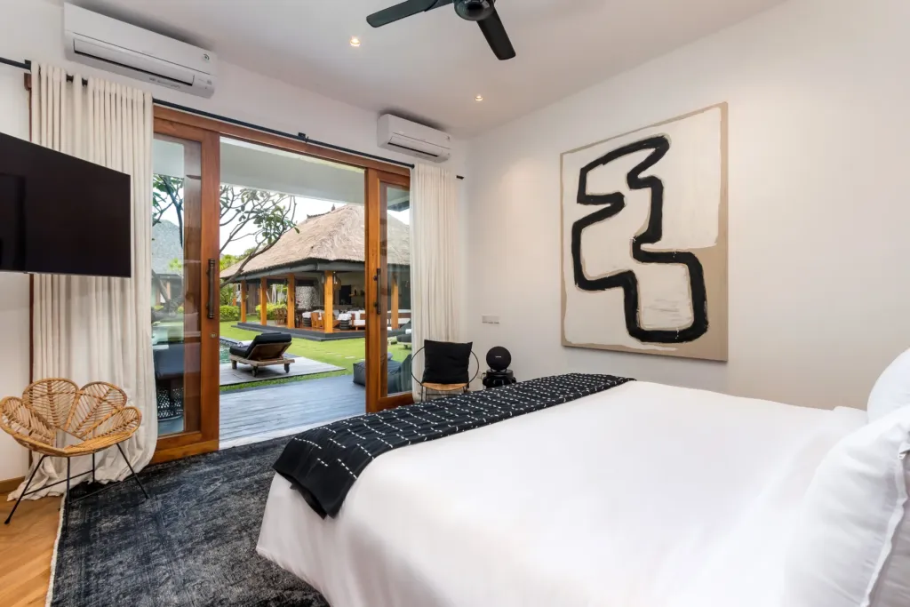 Bedroom 2 at Villa Wolfe, Seminyak