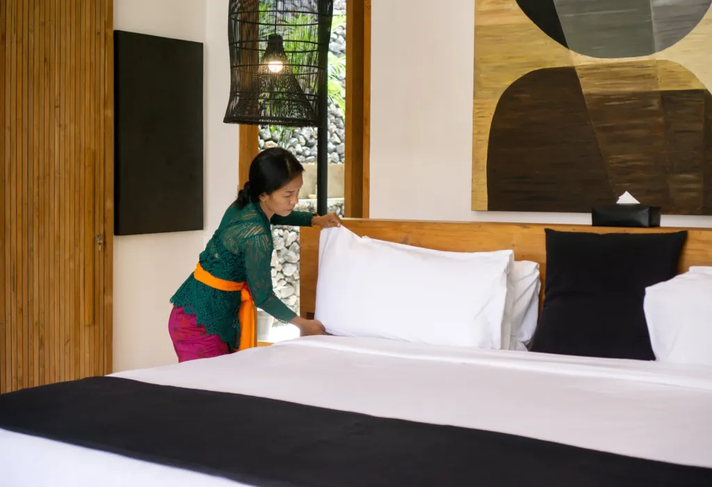 Villa team at Villa Wolfe, Seminyak