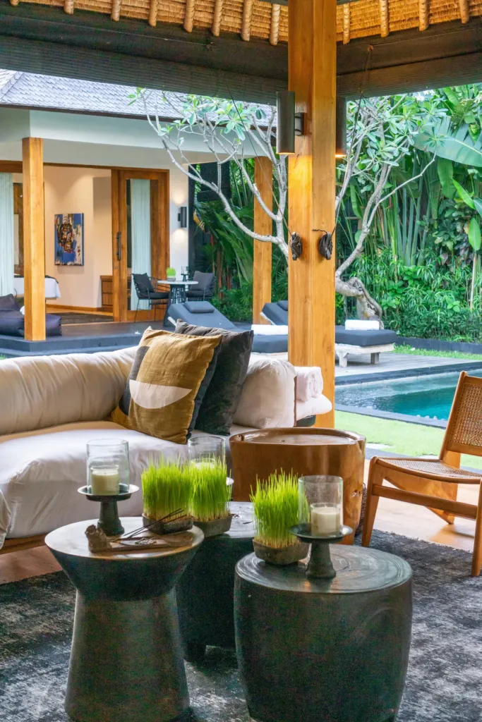 Villa detail at Villa Wolfe, Seminyak