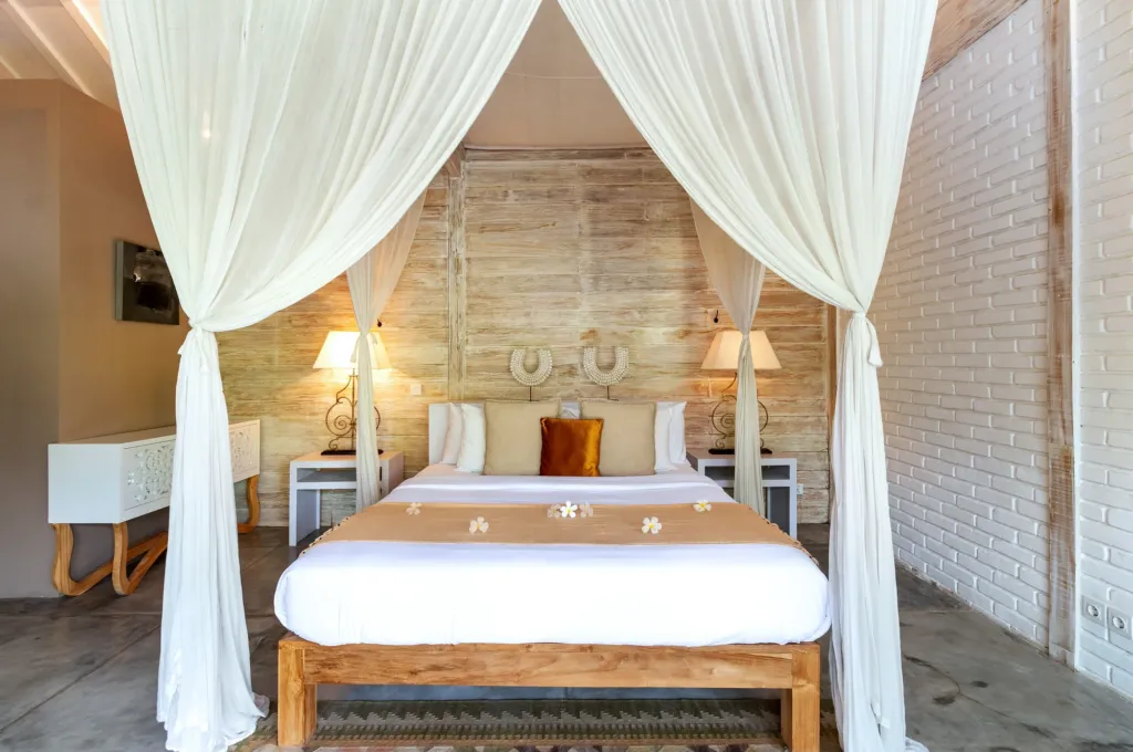 Little Mannao, Kerobokan — bedroom, little Mannao, a private villa