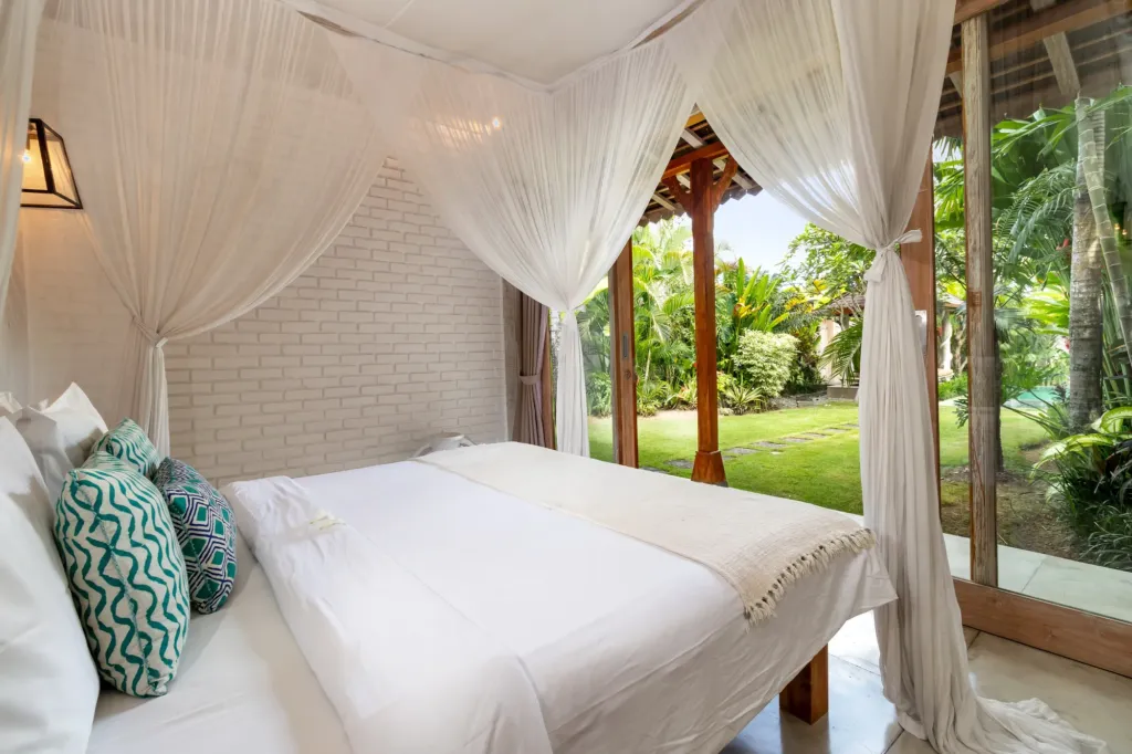 Little Mannao, Kerobokan — bedroom, little Mannao, a private villa