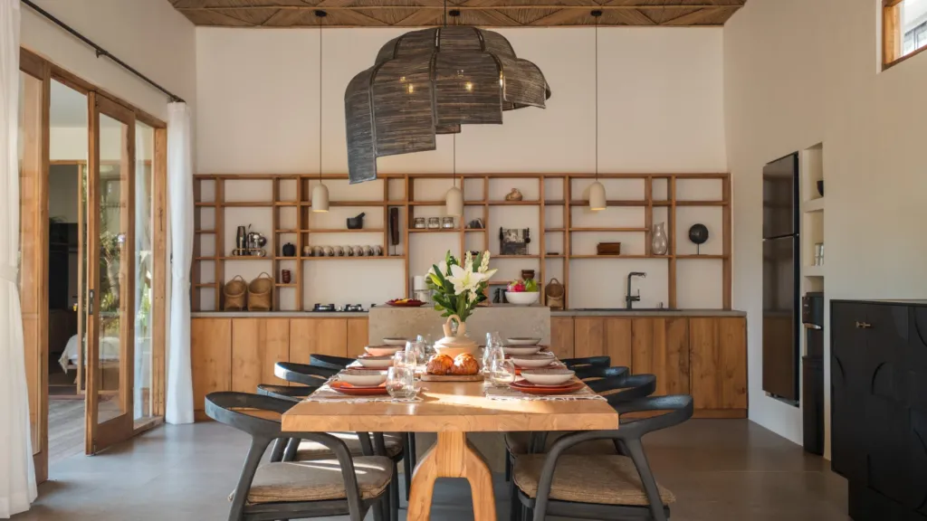 Villa Chagall — dining area in Canggu, Bali