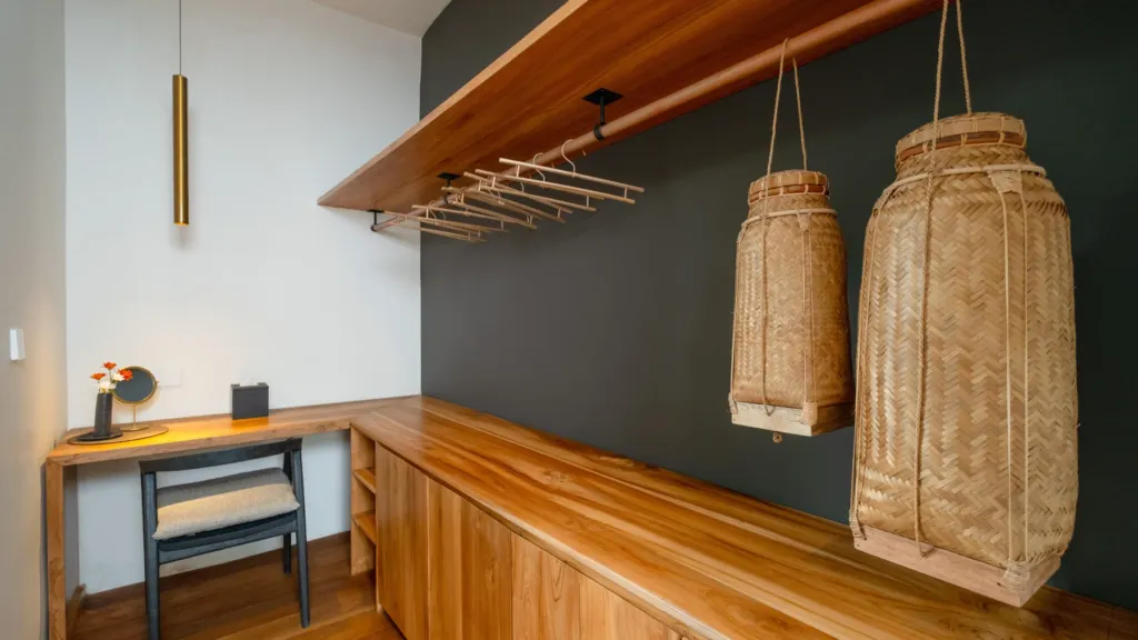 Villa Chagall — wardrobe & workspace in Canggu, Bali