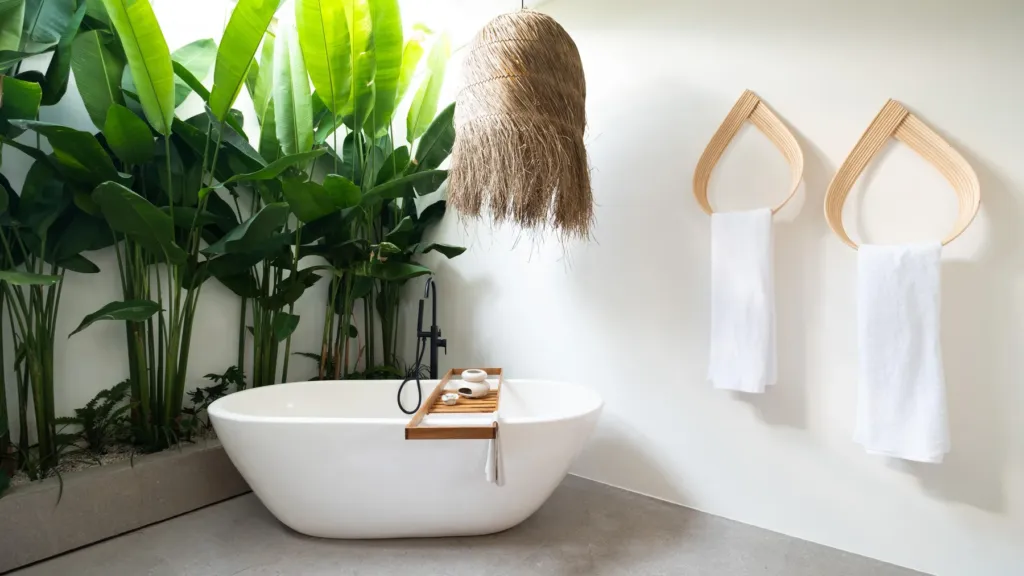 Villa Chagall — ensuite bathroom in Canggu, Bali