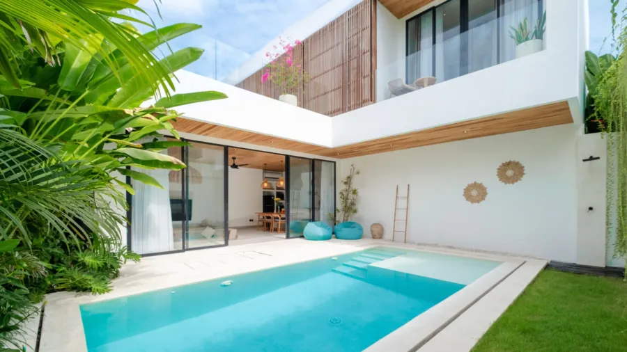 Villa Loona Palm Estate — 4BR Modern Villa with Two Private Pools & Connecting Layout in Canggu