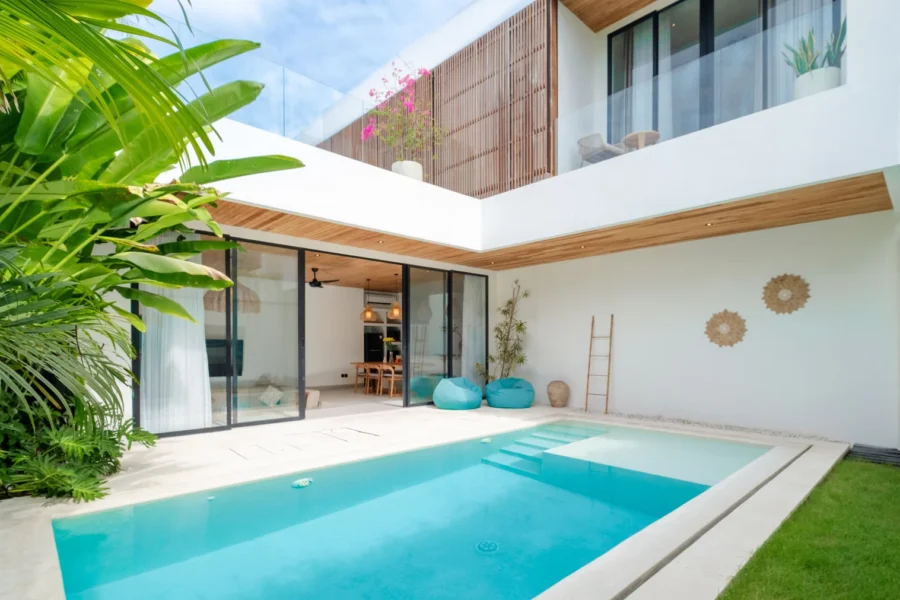 Villa Loona Palm Estate — 4BR Modern Villa with Two Private Pools & Connecting Layout in Canggu