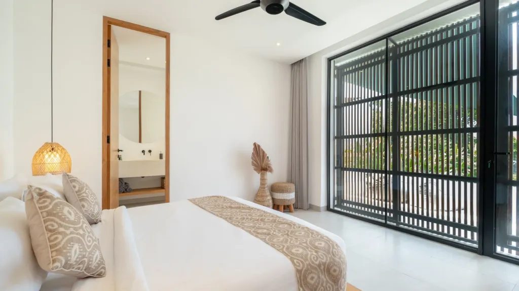 Villa Loona Palm 2, Canggu — bedroom, loona Palm Villa 2 second bedroom with ensuite