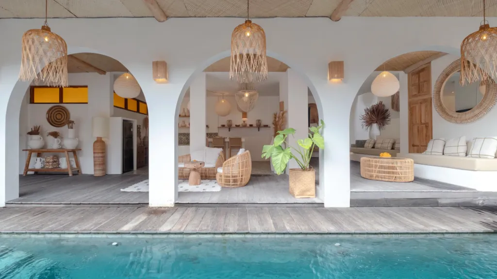 Villa Madissa — open-plan living room in Berawa, Bali