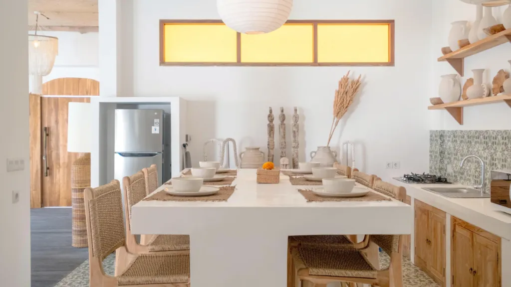 Villa Madissa — dining area in Berawa, Bali