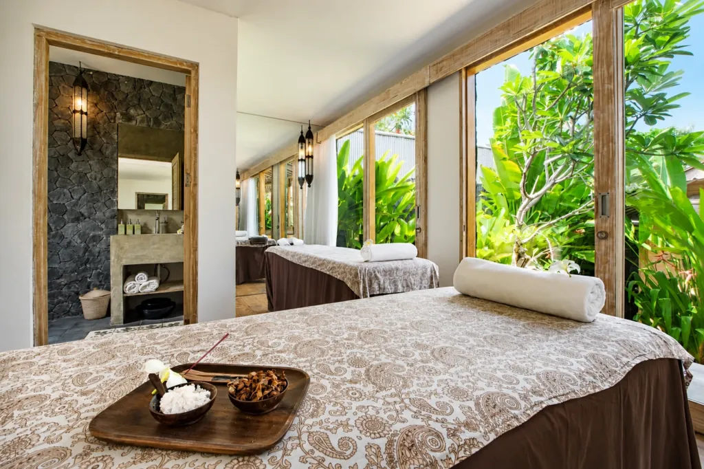 Spa at Villa Mannao, a private villa in Kerobokan, Bali
