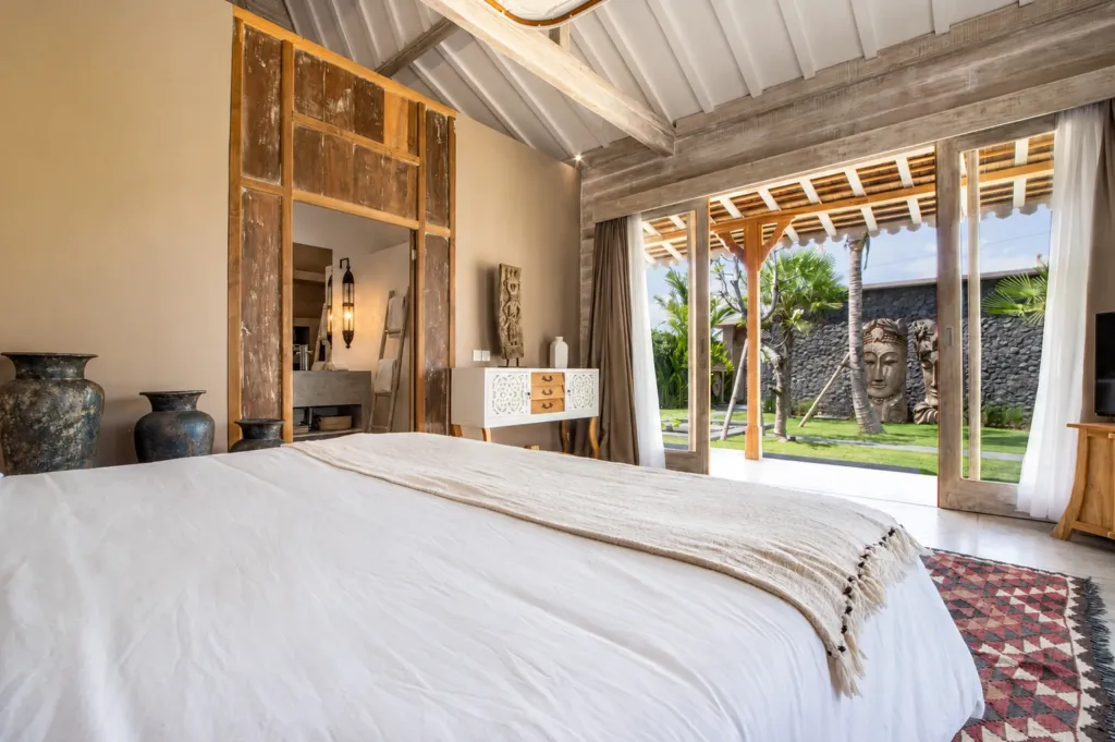 Bedroom 2 at Villa Mannao, a private villa in Kerobokan, Bali