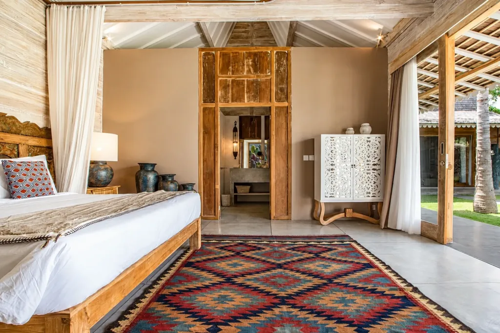 Bedroom 3 at Villa Mannao, a private villa in Kerobokan, Bali