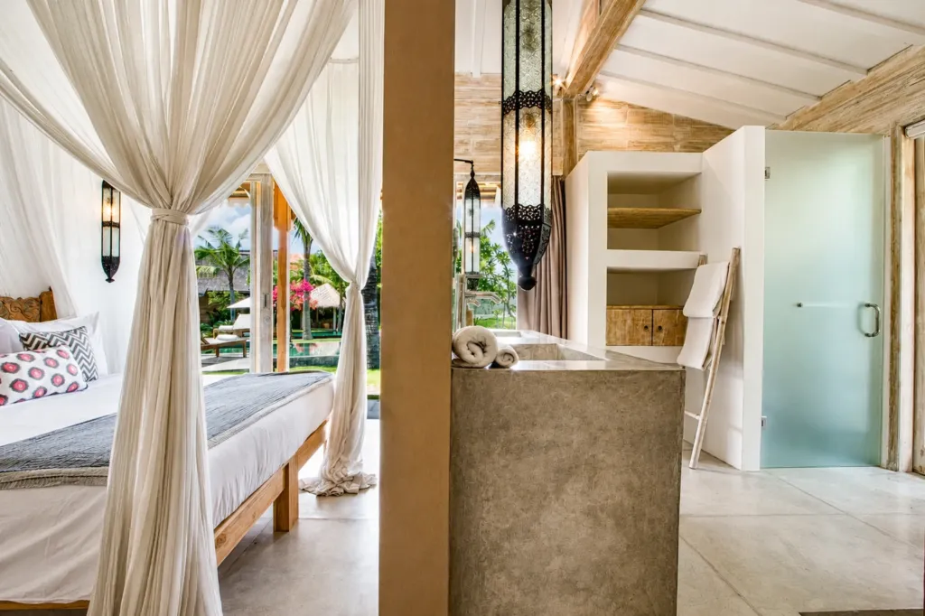 Bedroom 4 at Villa Mannao, a private villa in Kerobokan, Bali