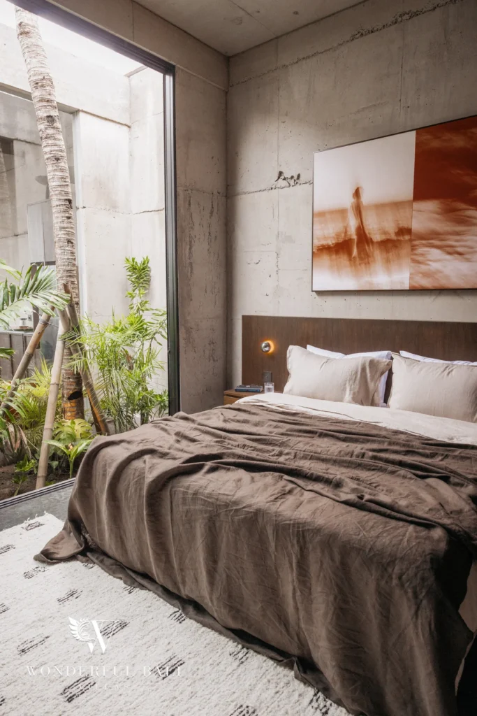 2BR Modern Industrial Villa with Private Pool & Skylight in Seseh photo 8