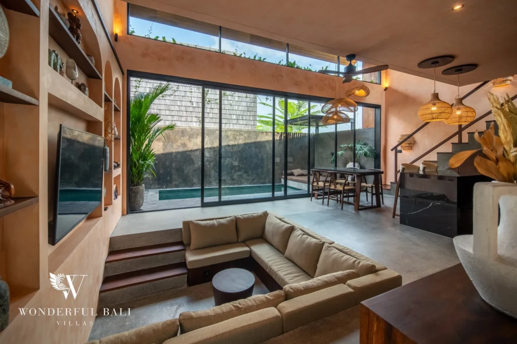1BR Mediterranean Loft with Private Pool & Workspace in Pererenan photo 2