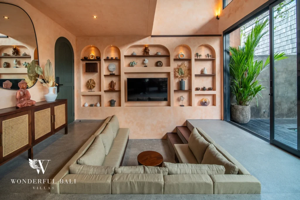 1BR Mediterranean Loft with Private Pool & Workspace in Pererenan photo 3