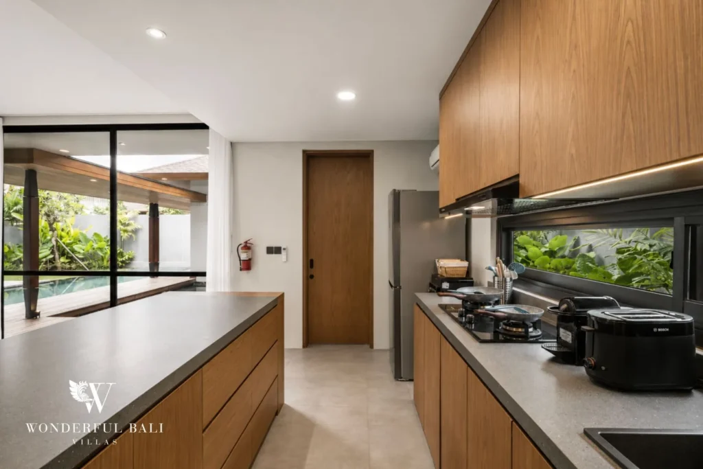 4BR resort villa in Jimbaran — kitchen detail