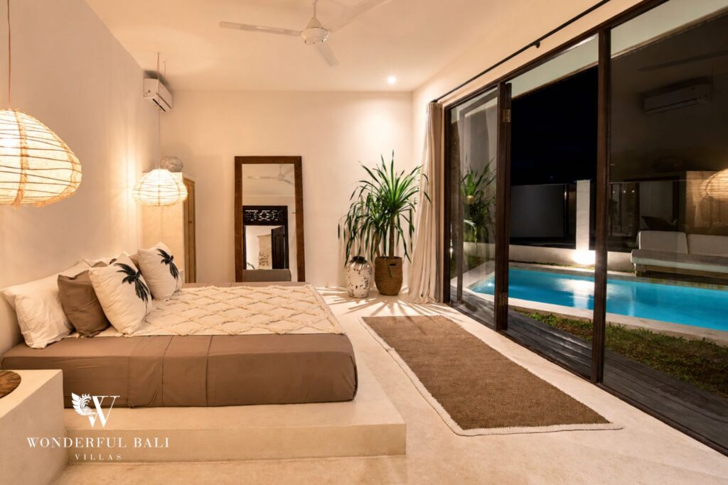 3BR Open-Air Villa with Rice Field Views & Garden Bathtub in Umalas photo 11