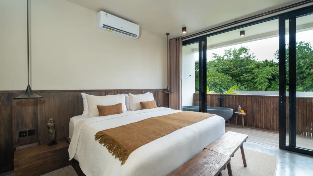 Bedroom 2 at Villa Jaxé, a 5-bedroom private-pool villa in Bingin, Bali