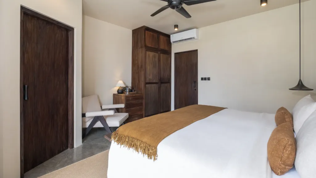 Bedroom 3 at Villa Jaxé, a 5-bedroom private-pool villa in Bingin, Bali