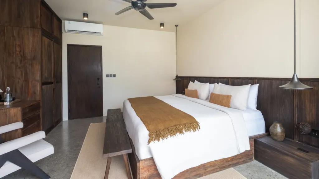 Bedroom 3 at Villa Jaxé, a 5-bedroom private-pool villa in Bingin, Bali