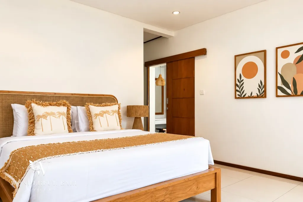 3BR villa Berawa, Canggu — bedroom interior