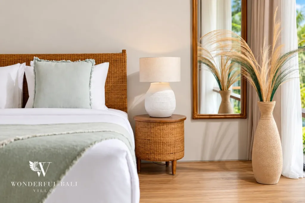 2BR villa long term rental Pererenan — bedroom details