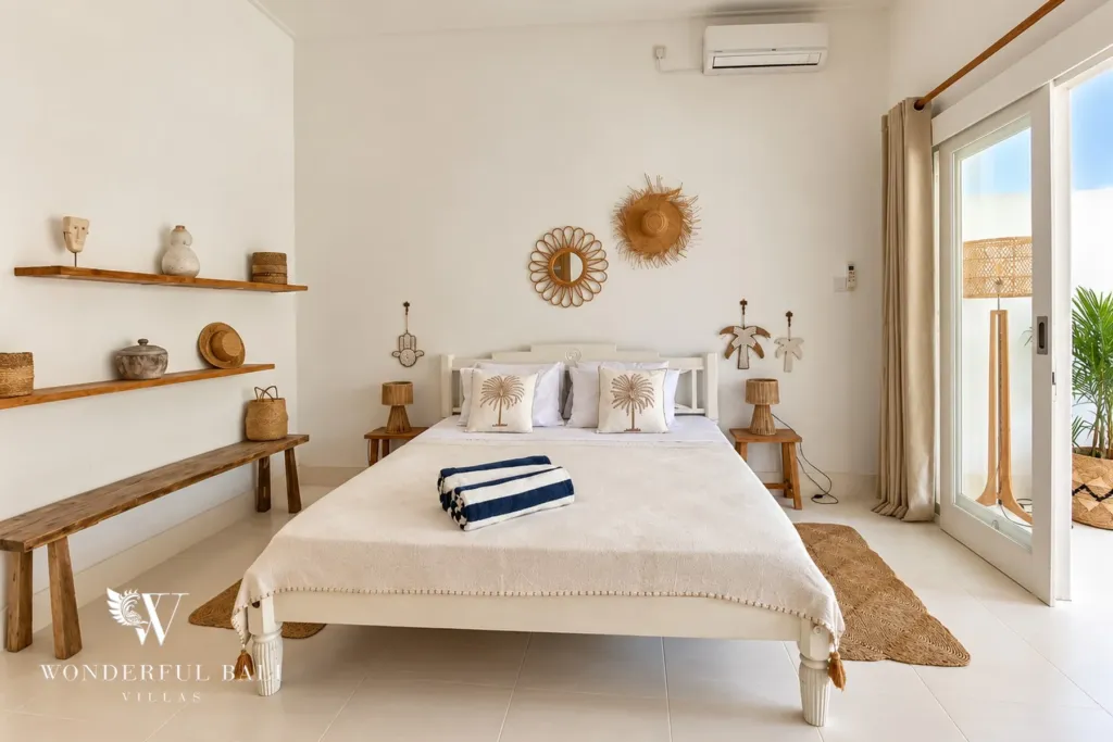 2BR villa Berawa, Canggu — bedroom one